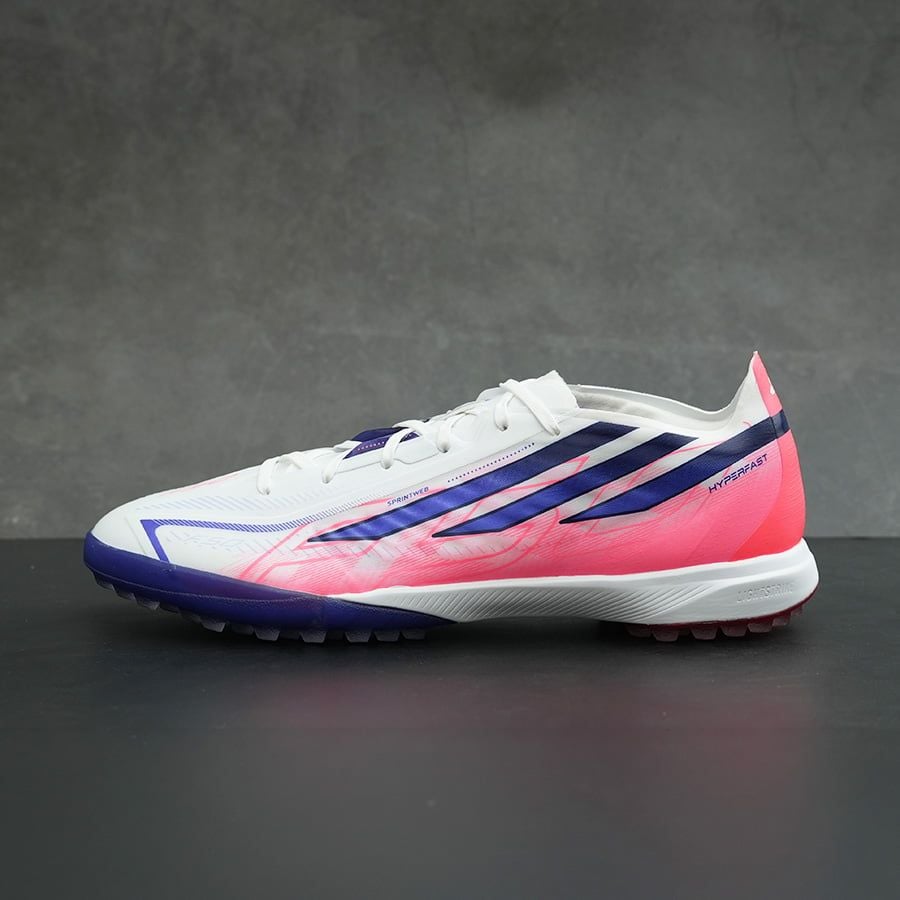 ADIDAS F50 HYPERFAST PRO TF - KJ6092 - TRẮNG/HỒNG/TÍM
