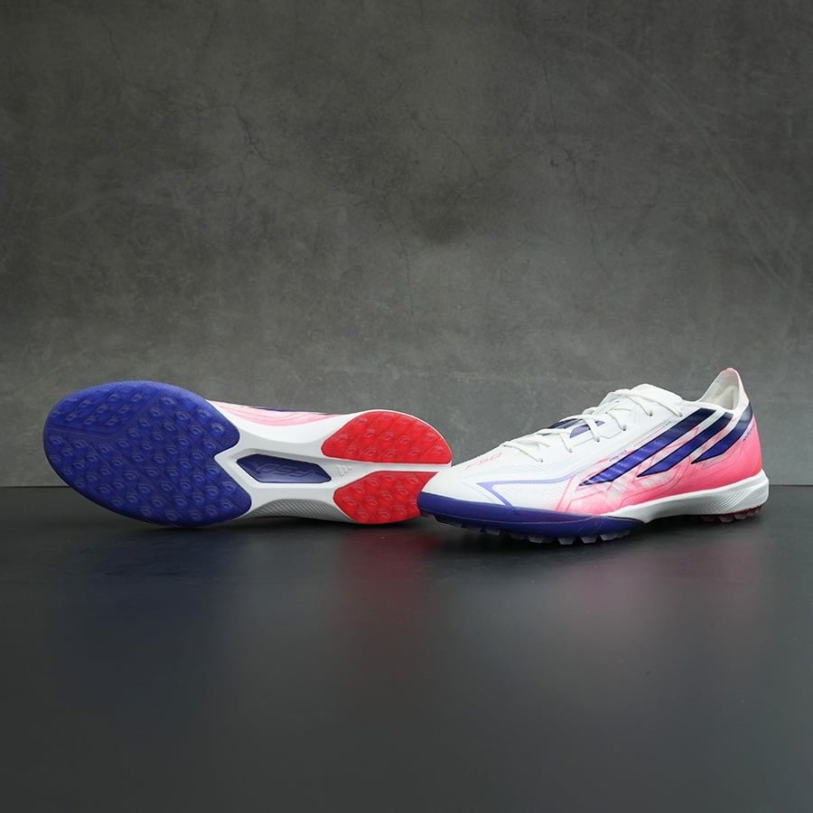 ADIDAS F50 HYPERFAST PRO TF - KJ6092 - TRẮNG/HỒNG/TÍM