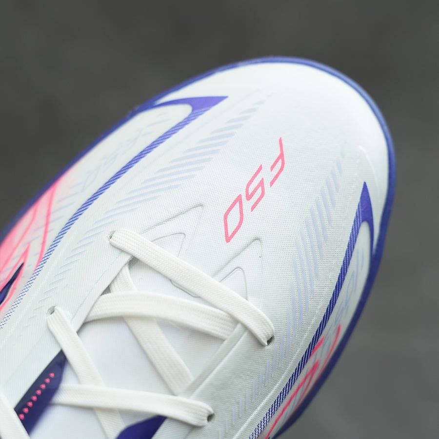 ADIDAS F50 HYPERFAST PRO TF - KJ6092 - TRẮNG/HỒNG/TÍM