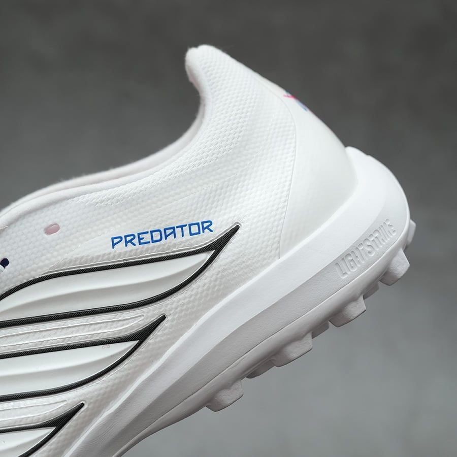 ADIDAS PREDATOR 26 LEAGUE LƯỠI GÀ LẬT TF - JS4853 - TRẮNG/XANH