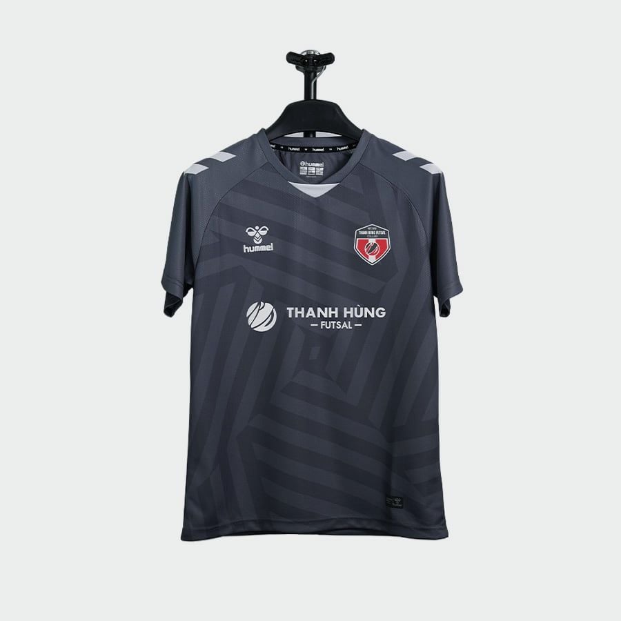 ÁO BÓNG ĐÁ HUMMEL THANH HÙNG FUTSAL CLUB - TFFPT0010 - XÁM BẠC