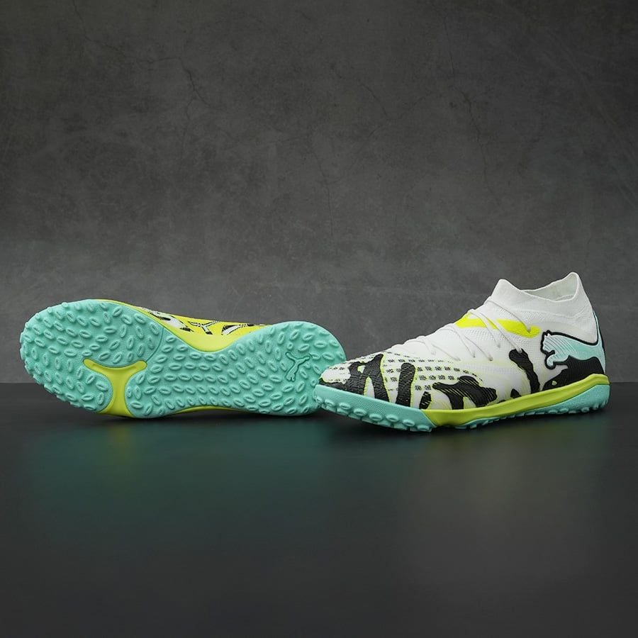 PUMA FUTURE 9 MATCH CREATIVITY TT - 108953-01 - TRẮNG/XANH/ĐEN