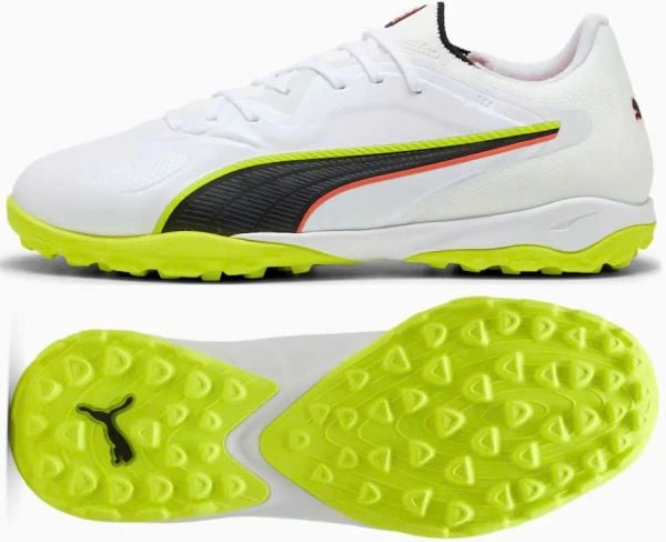 PUMA KING 20 PRO CAGE - 108463-01 - TRẮNG/XANH LÁ