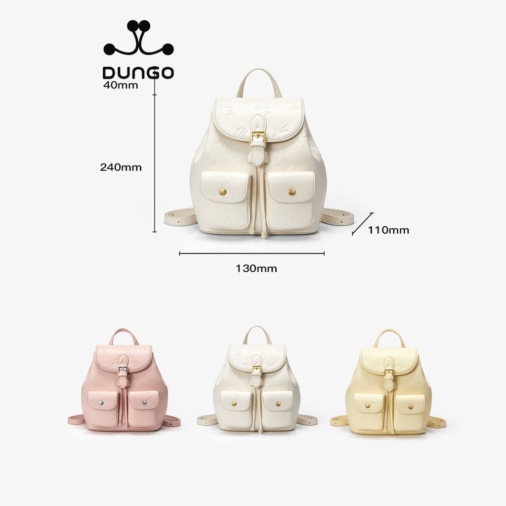 Balo Da Nucelle Unicorn NU1172239-48 Trắng