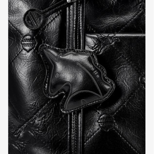 Túi Tote 14inch Nucelle NU1172204-01 Da Mềm Đen