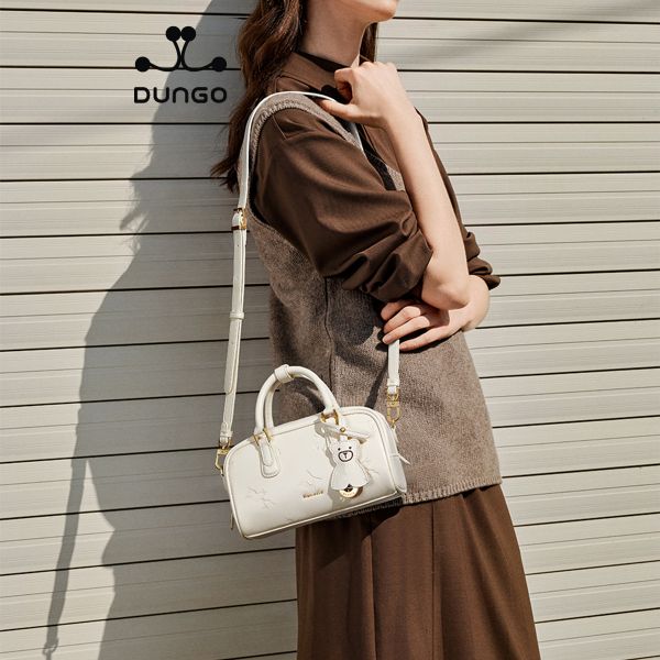  Túi Xách Nucelle Charm Gấu NU1172240-48 Trắng 