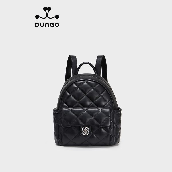  Balo Da 11 Inch Chần Trám JU173114-01M Đen 