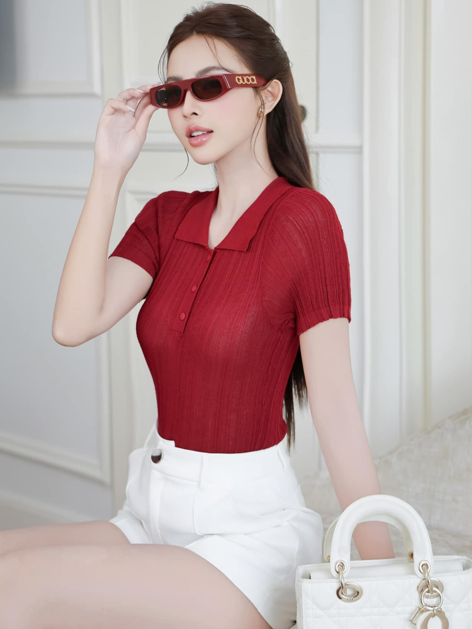 เสื้อสเวตเตอร์ถัก 3 สี