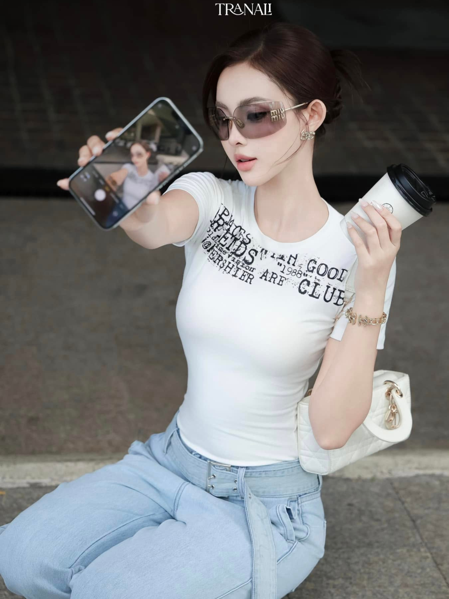 เสื้อ ยืด IN CHỮ 4 สี