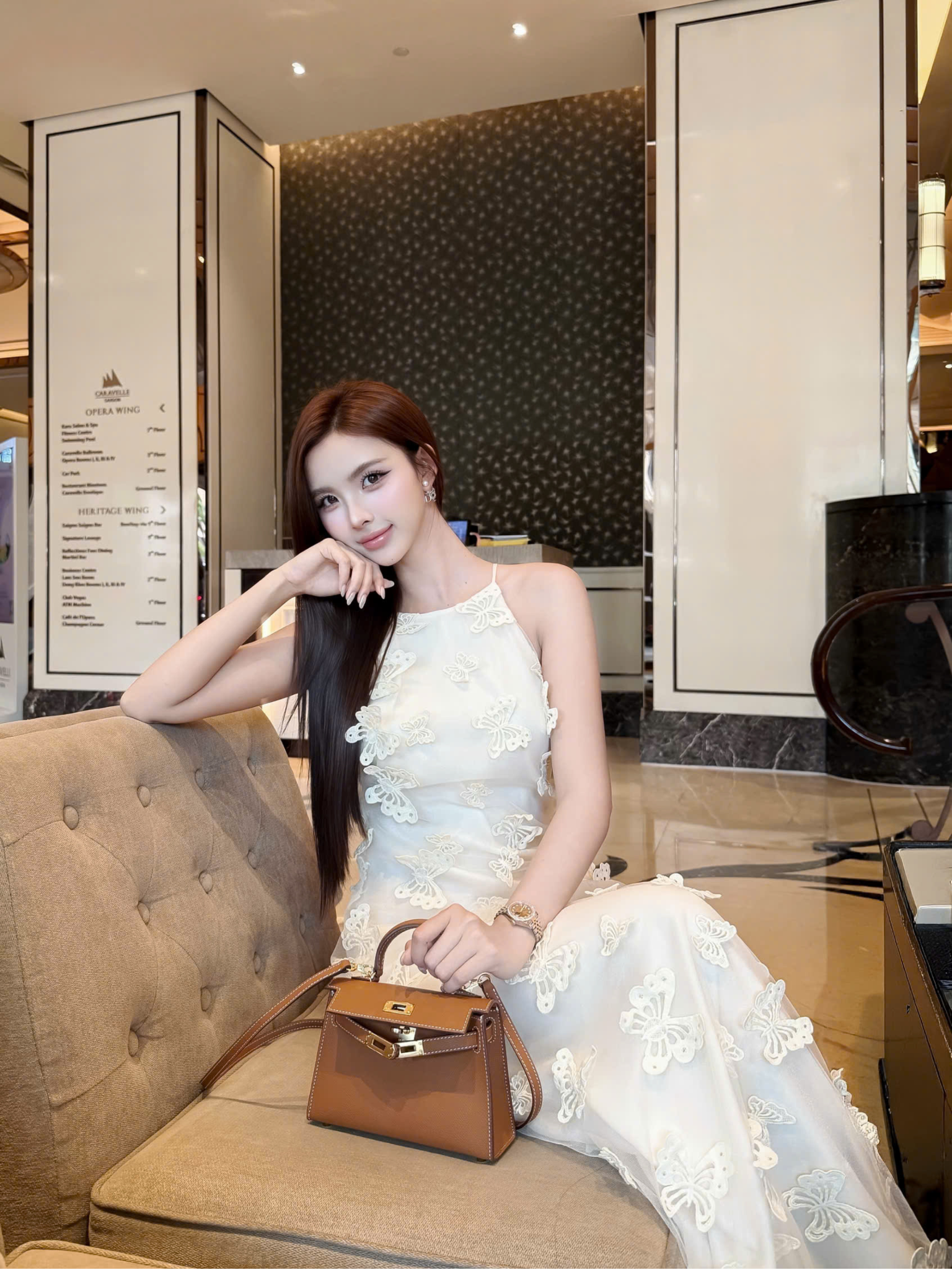 เดรส เอี๊ยม BƯỚM 3D