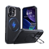 Ốp lưng Cyber Tough Case kèm giá đỡ HaloLock cho iPhone 17 màu đen ESR