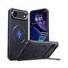 Ốp lưng Cyber Tough Case kèm giá đỡ HaloLock cho iPhone 17 màu đen ESR