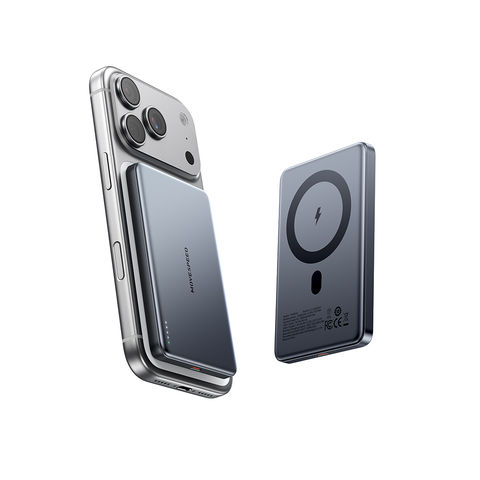 Pin sạc dự phòng không dây 10000mAh 15W MoveSpeed YSPBS10 Màu xám