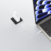 Set Adapter sạc nhanh 112W 4 cổng và cáp C-C 2M, 3 USB-C + 1 USB-A GaN màu trắng Belkin