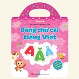Bóc dán sử dụng nhiều lần - Bảng chữ cái tiếng Việt (Thỏa sức sáng tạo trên nhiều bề mặt)
