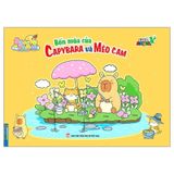 2025 - Bốn mùa của Capybara và Mèo cam ( sách tô màu )