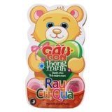 Gấu con tô màu - Rau củ quả