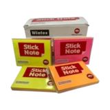 Giấy note 3x4 dạ quang Xukiva