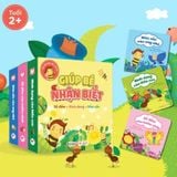 Giúp Bé Nhận Biết - Thư Viện Đầu Tiên Của Bé (Bộ 3 cuốn)
