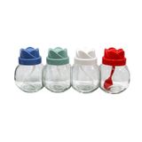 Hũ thủy tinh gia vị kèm muỗng 500ml