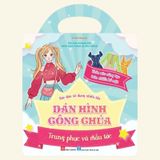 Bóc dán sử dụng nhiều lần - Dán hình công chúa - Trang phục và mẫu tóc (Box text: Thỏa sức sáng tạo trên nhiều bề mặt)