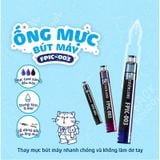 Ống mực bút máy FPIC-003 xanh túi