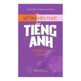 Sổ tay kiến thức Tiếng Anh trung học cơ sở B63
