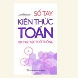 Sổ tay kiến thức Toán trung học phổ thông B53