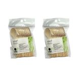 Spriing Lốc 30 muỗng gỗ dùng 1 lần 10cm