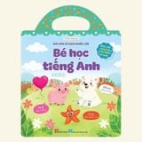 Bóc dán sử dụng nhiều lần - Bé học tiếng Anh (Thỏa sức sáng tạo trên nhiều bề mặt)