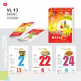 Lịch Bloc Rời 2026 Siêu Đại - Ẩm Thực Ba Miền