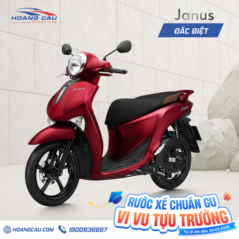 Janus 125 hoàn toàn mới
