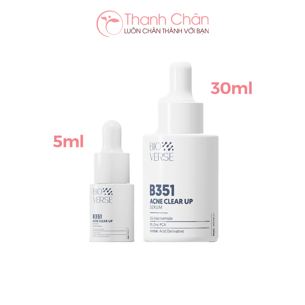 Tinh chất Bioverse B351 Acne Clear up Serum