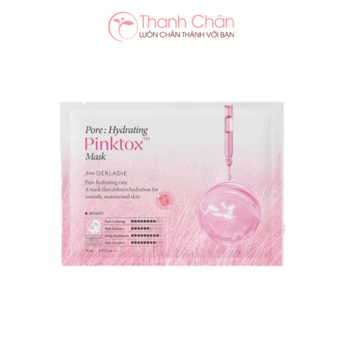 Mặt nạ Derladie Pore Hydrating Pinktox Mask 28ml/miếng