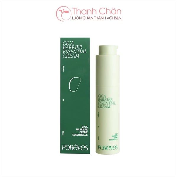 Kem dưỡng Poreves Cica Barrier Essential Cream 50ml