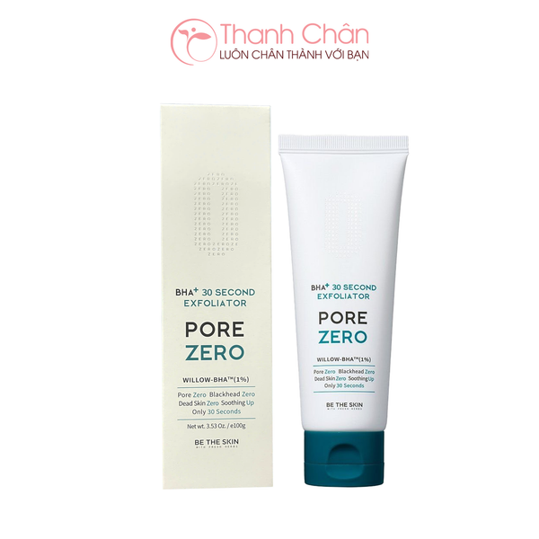 Tẩy tế bào chết Be The Skin BHA Pore Zero 30 Second Exfoliator 100g