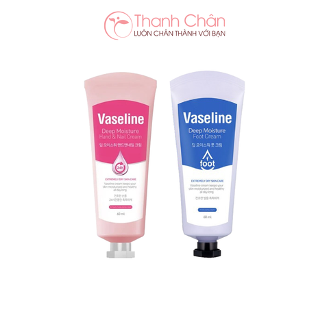 Kem dưỡng da tay và chân Vaseline Deep Moisture Cream 60ml