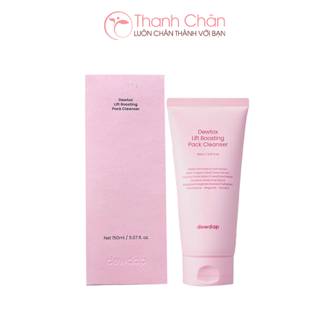 Sữa rửa mặt Dewdap Dewtox Lift Boosting Pack Cleanser 150ml