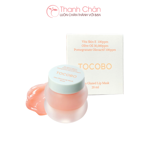 Mặt nạ ngủ dưỡng môi Tocobo Vita Glazed Lip Mask 20ml