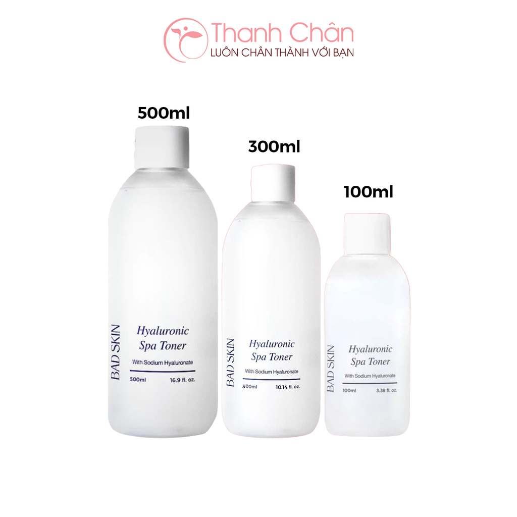Nước hoa hồng Badskin Hyaluronic Spa Toner 500ml