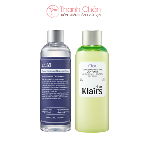 Nước hoa hồng Dear, Klairs Supple Preparation Toner 180ml