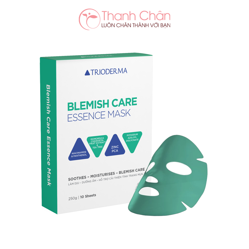 HỘP 10 MIẾNG - Mặt nạ Trioderma Blemish Care Essence Mask
