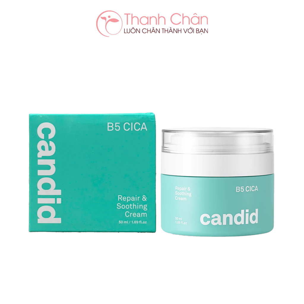 Kem dưỡng Candid B5 Cica Repair & Soothing Cream 50ml