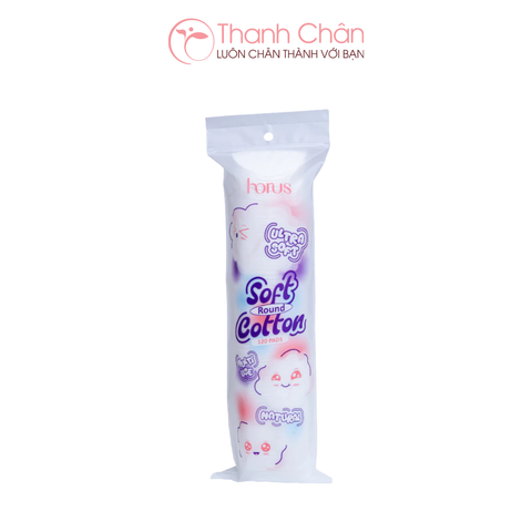 Bông tẩy trang Horus Round Soft Cotton Pads