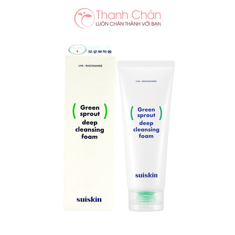Sữa rửa mặt Suiskin Green Sprout Deep Cleansing Foam 150ml