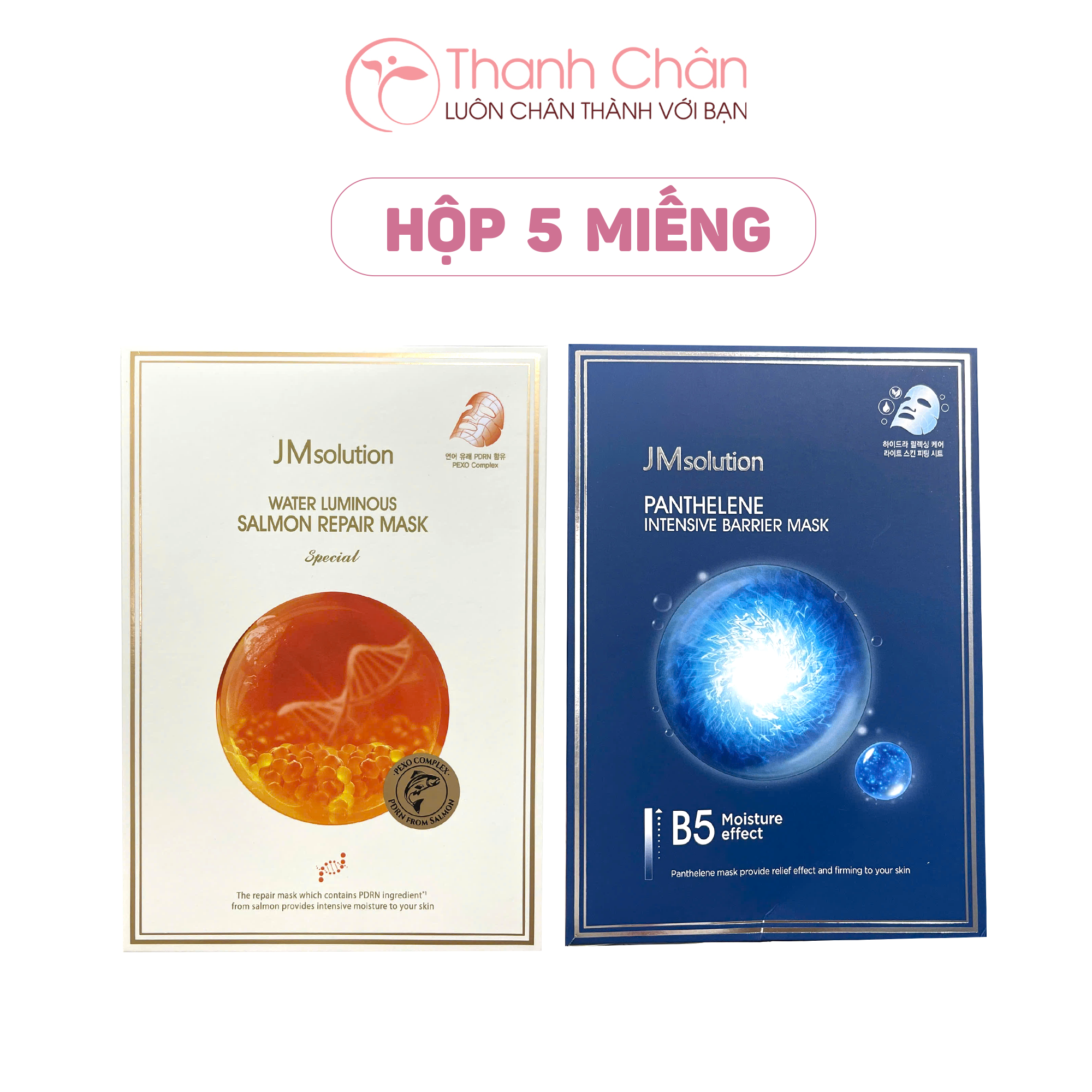 Jm Solution Mask Shell (HỘP 5 MIẾNG) Mặt nạ JM Solution Mask Thanh Chân Cosmetics cửa hàng mỹ ...