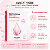 Mặt nạ Angels Liquid Glutathione 2000 Shot Whitening Mask 25ml/miếng