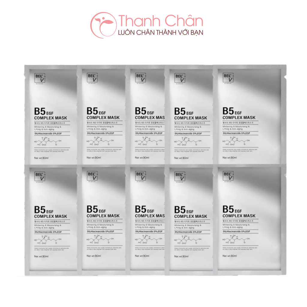 [10 miếng] Mặt nạ Kr.Lab B5 EGF Complex Mask