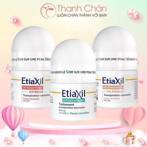 Lăn Khử Mùi Etiaxil Ngăn Tiết Mồ Hôi 15ml