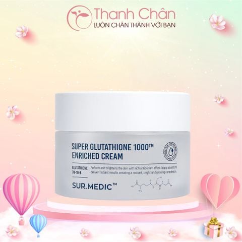 Kem dưỡng Sur.medic Super Glutathione Enriched Cream 50ml